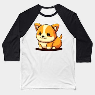 Cute Corgi Baseball T-Shirt